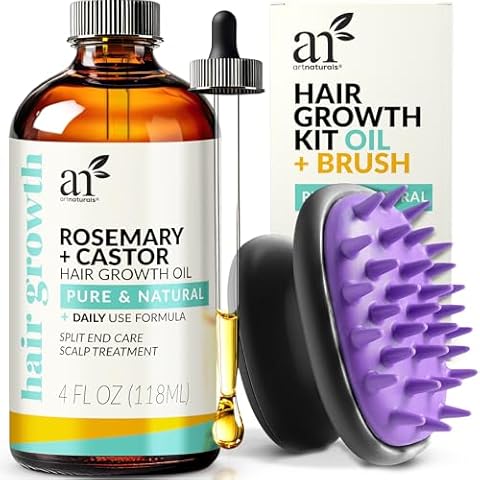 Artnaturals Organic Rosemary Castor Hair Growth Set Cover