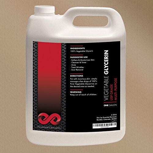 Vegetable Glycerine USP Grade. Multi Functional Glycerin. Use for skin cleanser and moisturizer