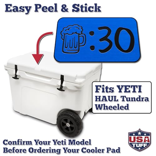 Image of USATuff SeaDek EVA Mat Cooler Pad fits YETI | Peel & Stick Application | Non Slip Comfort Accessories