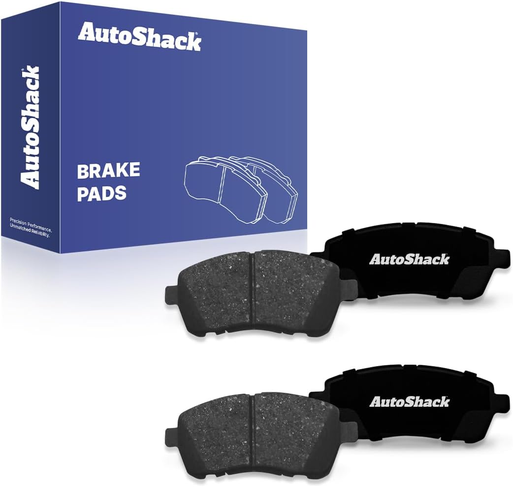 AutoShack Front Premium Ceramic Brake Pad Set Replacement for 2011-2019 Ford Fiesta 4-PC