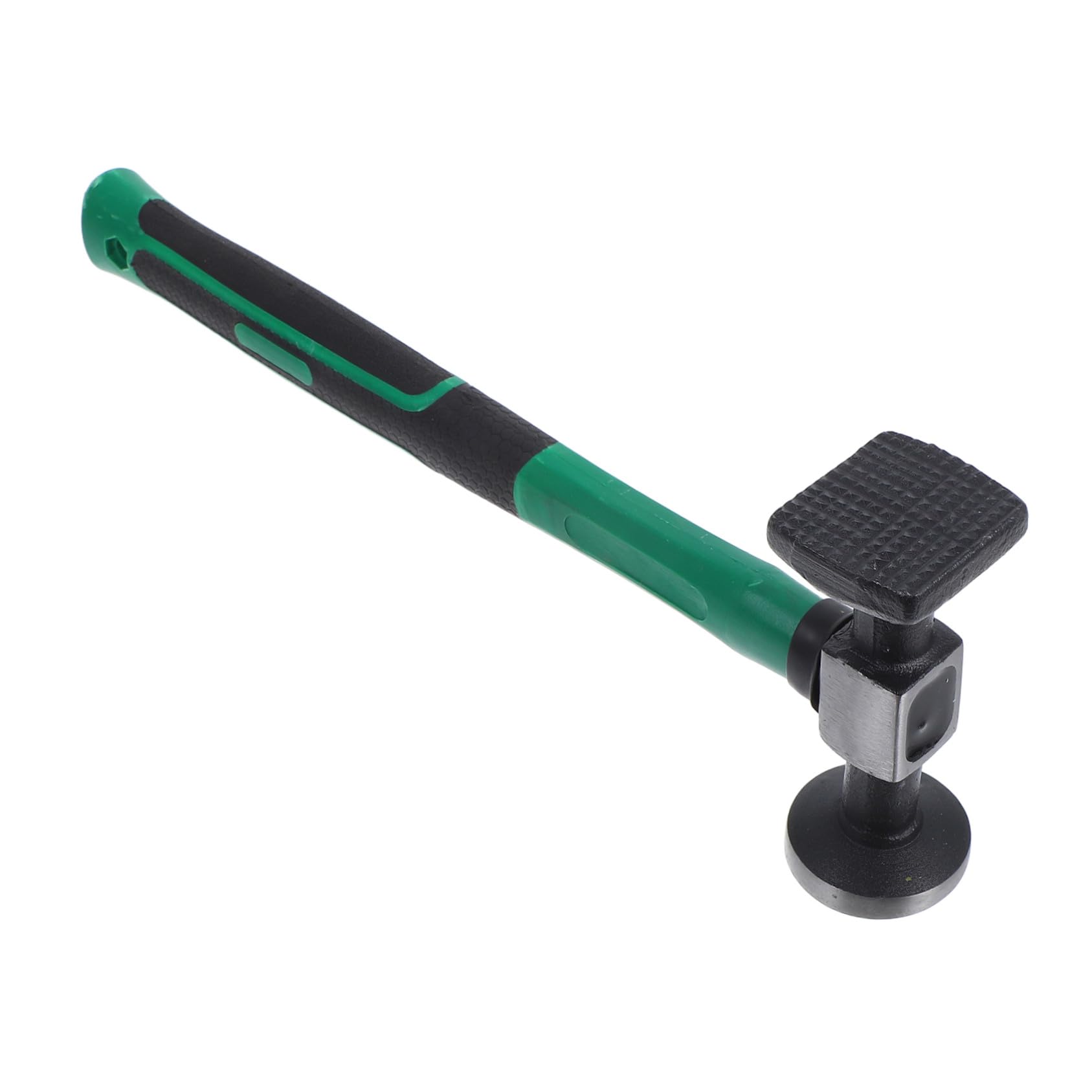 GLEAVI Martillo de Reparación para Carrocería de Coche, Herramienta Manual de Acero Mango Plástico Ergonómico, Cabeza Redonda y Cuadrada, Uso Profesional y Bricolaje, Herramienta Precisa
