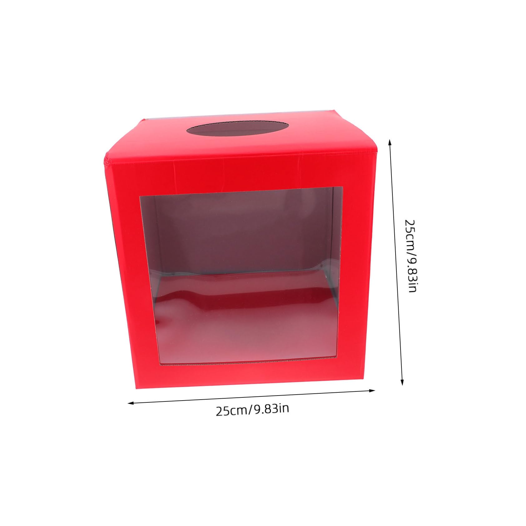 Cabilock Box Box Raffle Box Donation Box for Parties and Events Opaque Design for Fairness Construction for Weddings Birthdays and Corporate Gatherings Interactive Game and Voting