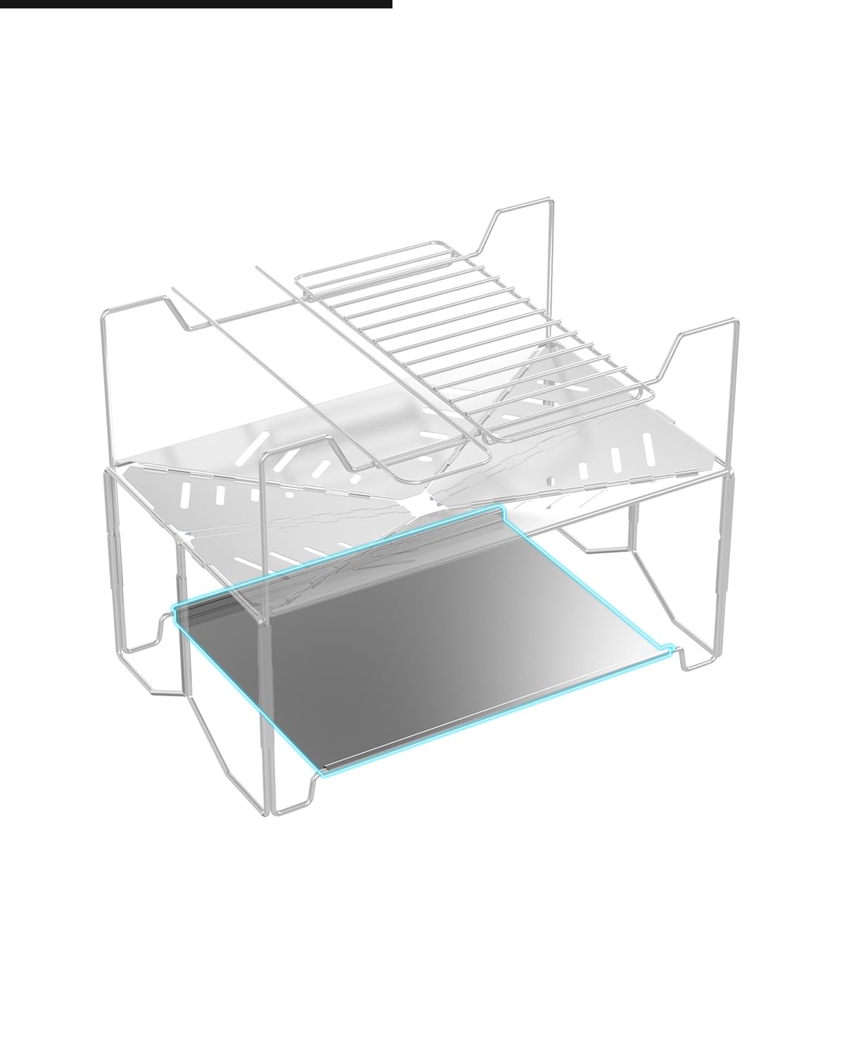 フラット焚火台 [L] 【専用灰受と収納ケース付き】 フラット焚き火台｜TAKIBI｜PRODUCTS｜tent-Mark DESIGNS