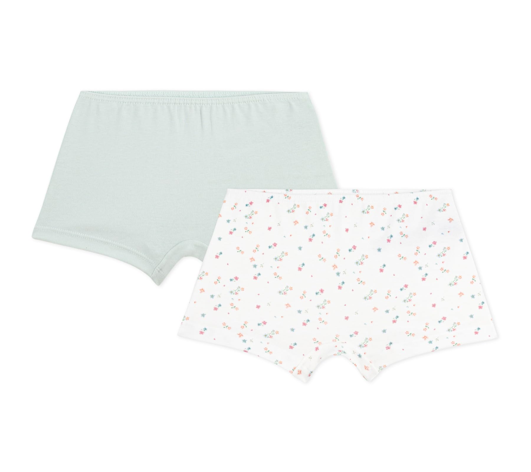 Petit Bateau 2 Shorties Unterwäsche für den Tag, Mehrfarbig, 12 Jahre