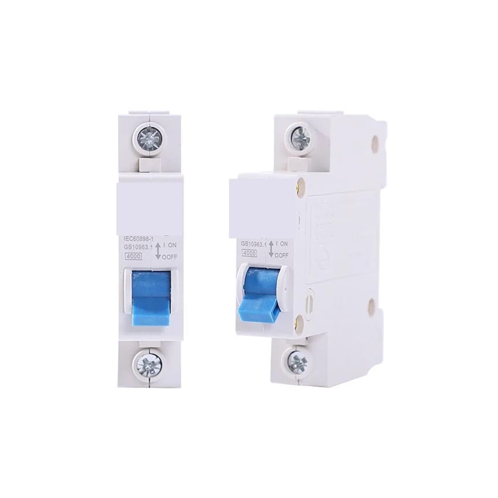 Disyuntor, 5 Uds 1P/2p Disyuntor 12v-125v Interruptor De Aire DC 3A-125A Protector Protección Batería Coche Eléctrico para sistemas solares fotovoltaicos(16A,1P)