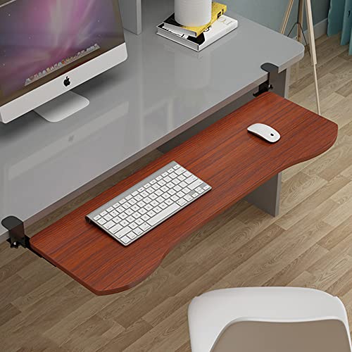 YCMY Porta Tastiera Estraibile Scrivania, Vassoio