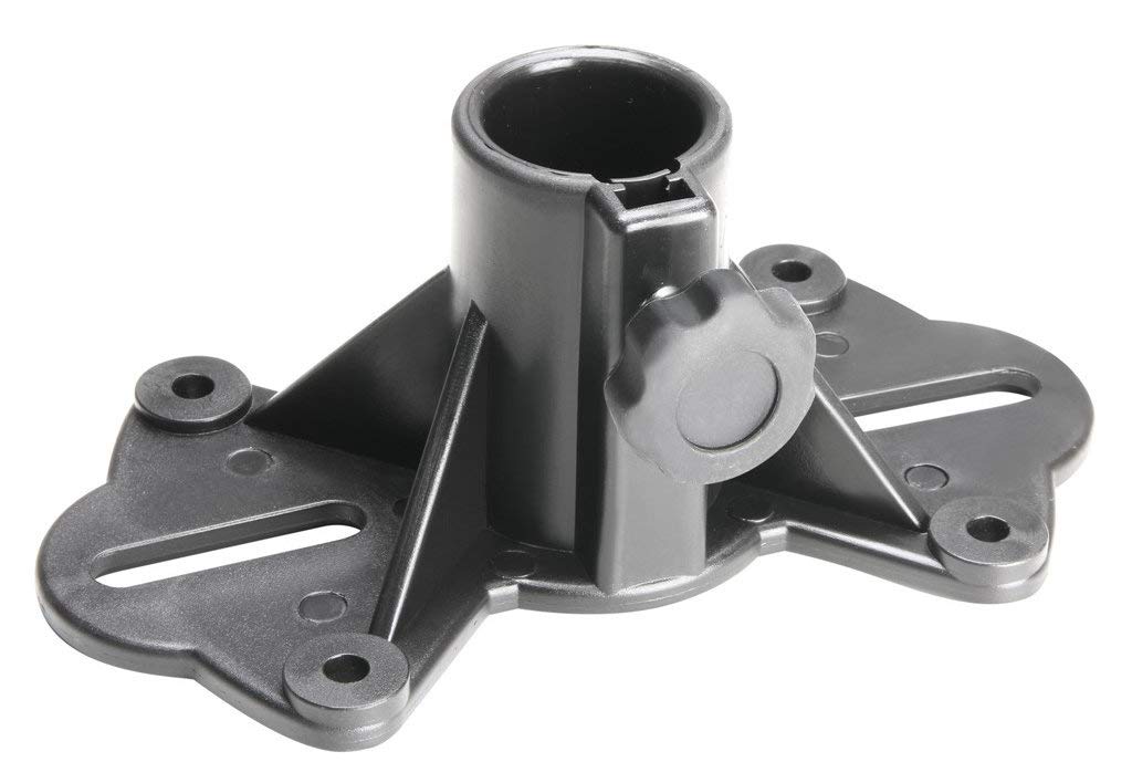 Pronomic WSM-2 Boxenwandhalter Paar inkl. Lautsprecherflansch Set - Für die Wandmontage von Lautsprecherboxen - geeignet für Proberaum, Partykeller, Gastronomie, Schule - Gewichtaufnahme: je 18 kg