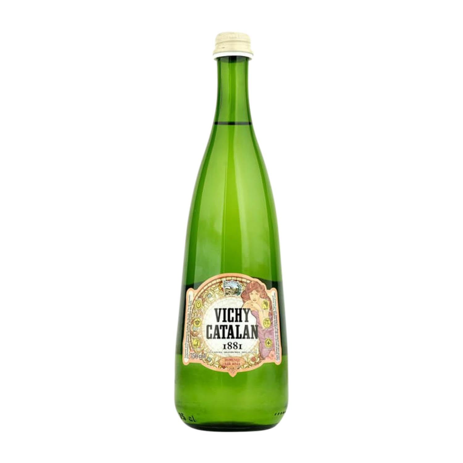 Agua Caja de 12 unidades Vichy Catalan 1881 75 cl