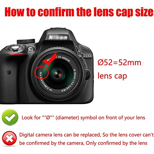 Image of MOSTOS ; Brings Superior? || ?52 mm Lens Cap for Pentax Camera Lenses || Lens Cap for Pentax DA 18-55mm f /3.5-5.6 AL WR Zoom Lens and Pentax smc DA 50mm f /1.8 Lens (?52 mm Lens Cap)