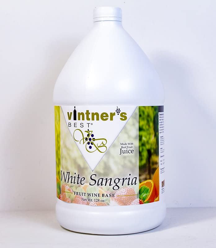 WHITE SANGRIA WINE BASE Vintners Best 128oz White Wine Base - Makes 5 Gallons