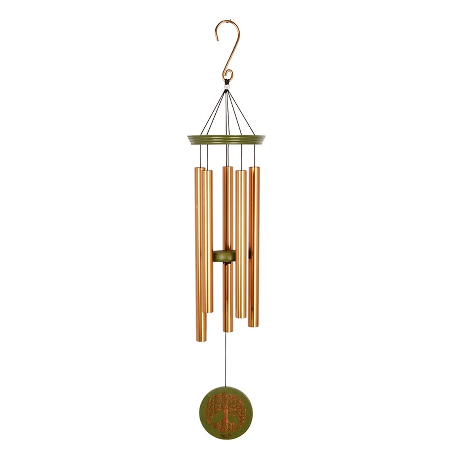 YYDS Windspiele Windspiel 36in Windspiele Glocken 5 Metallröhrchen Windchime Für Garten Home Decoration und Kindertag Geschenke Ideale Dekoration