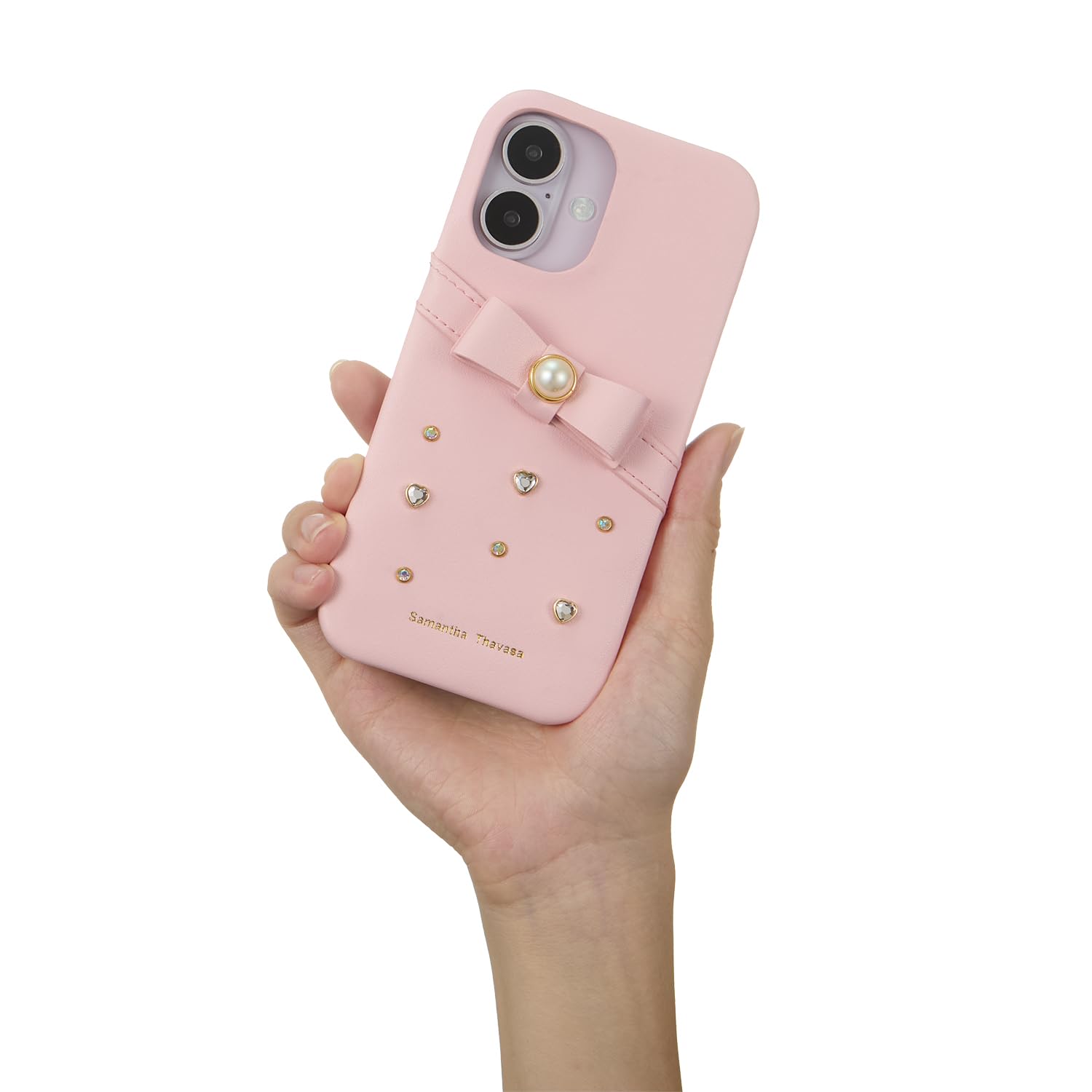 Amazon.co.jp: [Samantha Thavasa] iPhone 16 ケース 背面型