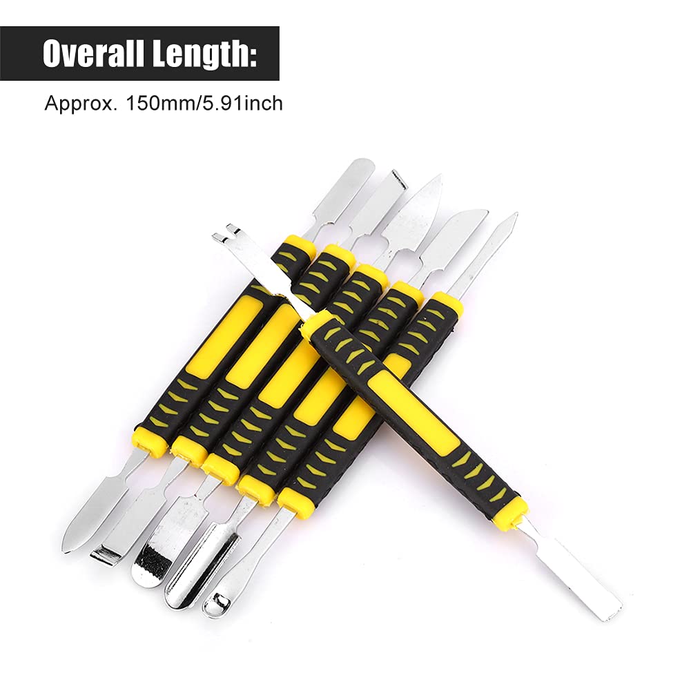 6-in-1 Reparaturwerkzeug Set Aus Kohlenstoffstahl - Öffnungswerkzeuge Für Handy, Tablet & Laptop