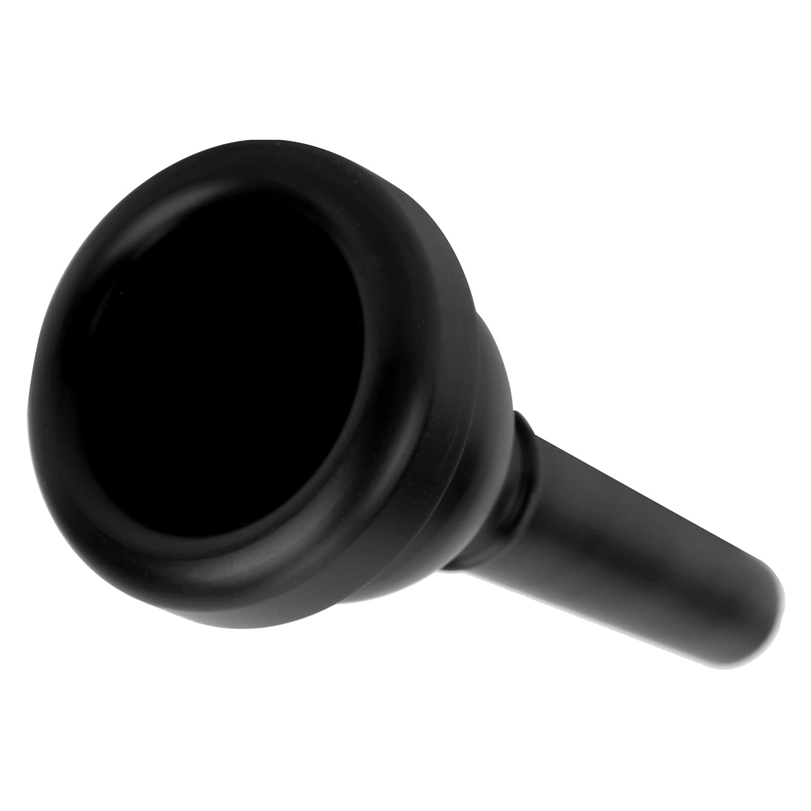 Boquilla de Trombón Alto, MT-22 Boquilla de Trombón Liviana Boquilla Desmontable de Plástico ABS para Principiantes para Niños para Instrumentos Musicales Ejercicio para Regalo(negro)