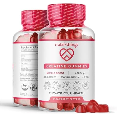 Nutri-things Creatine Gummies for Muscle Growth Cover