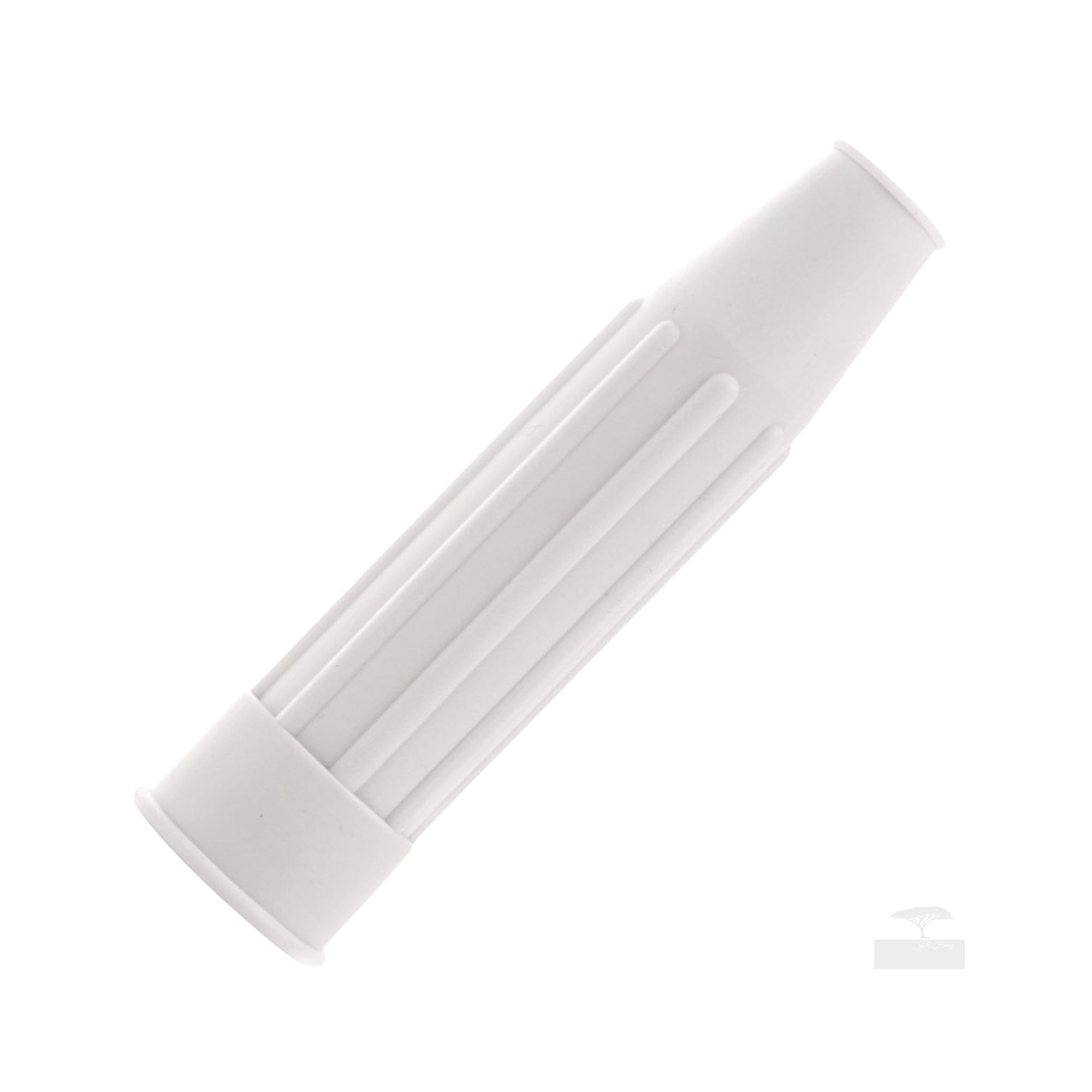 Large White Tap Faucet 3/4 Inch Splash Preventer Tap Swirl - (Pack of 1)
