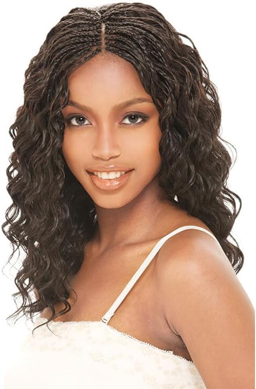 QUE LOOSE DEEP BULK 18" - MilkyWay Que Human Hair MasterMix Weave Extensions #1 Jet Black