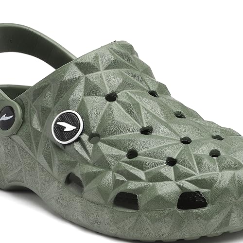 Image of ASIAN Men's AGC-16 Trendy Stylish Fashionable Clogs | Sandals with Lightweight Regular wear Casual Clogs with Ultra Soft & Flexibility Technology Clogs for Men's & Boy's