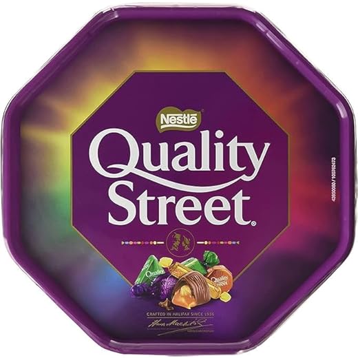 Nestle Quality Street Boîte à chocolat pour Noël 600 g