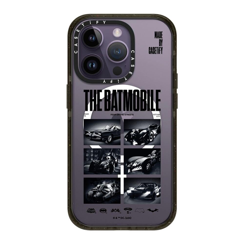 CASETiFY BATMANコラボMagSafe対応 Amazon.com: CASETiFY Impact iPhone 14 Pro Case [Batman Co-Lab / 4X