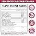 Litypure 23-in-1 Kidney Cleanse Detox & Repair with 50:1 Cranberry Extract | Botanical Formula for Urinary Tract Wellness | 60 Capsules