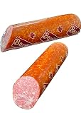 Barilo's Salami Cervelat 1.1 Lb - Perfect Deli Salami For Charcuterie Boards, Sandwich Meat, And Salami Snacks...