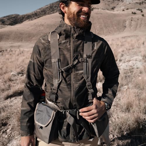 Image of Orvis Pro Lightweight Softshell Hoodie and Pullover for Men - Athletic Shell with DWR Finish, Breathable, Adjustable Hem