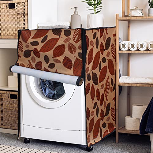 Image of Lithara Waterproof Front Load Washing Machine Cover For 6 kg, 6.2 Kg, 6.5 Kg, 7 Kg (Design 19)