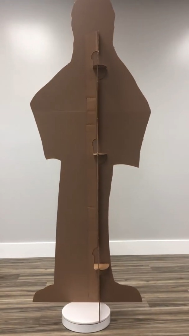 Elvira Lifesize Cardboard Standup – Halloween Prop & Party Decoration (Mistress Of The Dark) - View #4