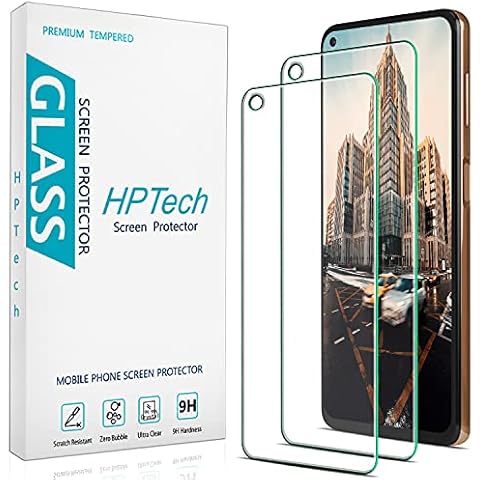 HPTech (2-Pack) Designed for Motorola Moto G Stylus (2021) Tempered Glass Screen Protector, 9H Hardness, Anti Scratch, Bubble Free Cover