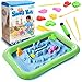 3 otters Play Sand and Sand Molds Kit, 4 Lbs Magic Sand Play Sand Beach Mold Kit Play Sand Set with 45 Pcs Sand Molds and 1 Sand Tray