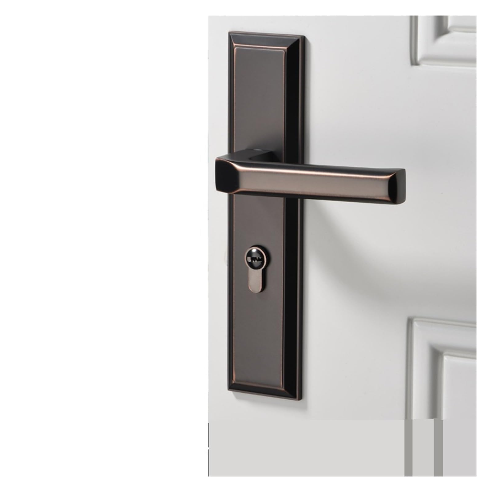 Serrure de porte antivol pour éliminer les bruits de claquement style chinois bois massif