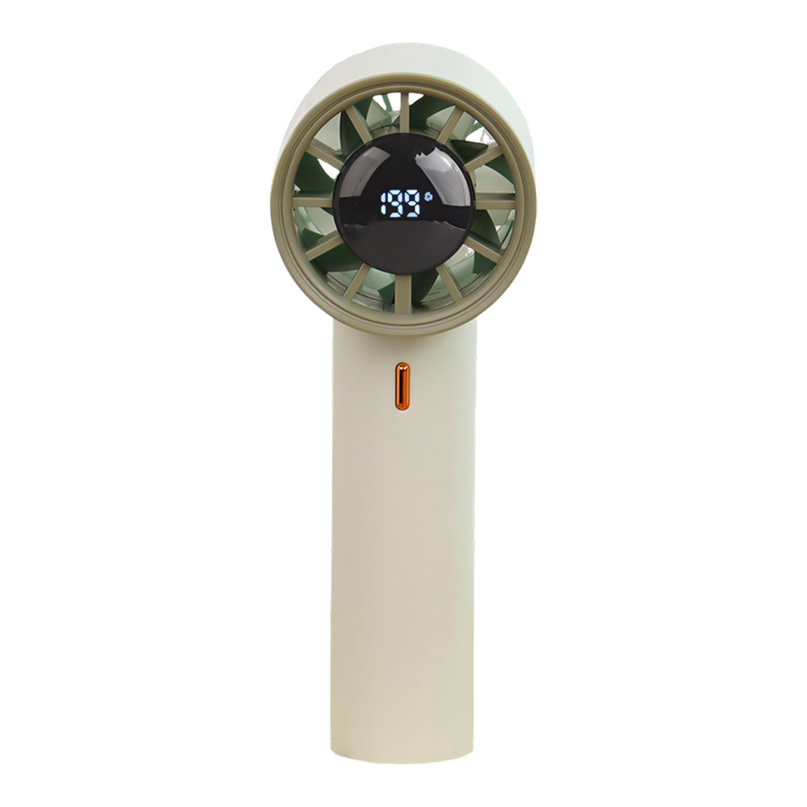 kokdid USB Rechargeable Handheld Fan 10 Adjustable Speed Quiet Cooling for Indoor Home Use Birthday Usb Rechargeable Handheld Fan for Outdoor