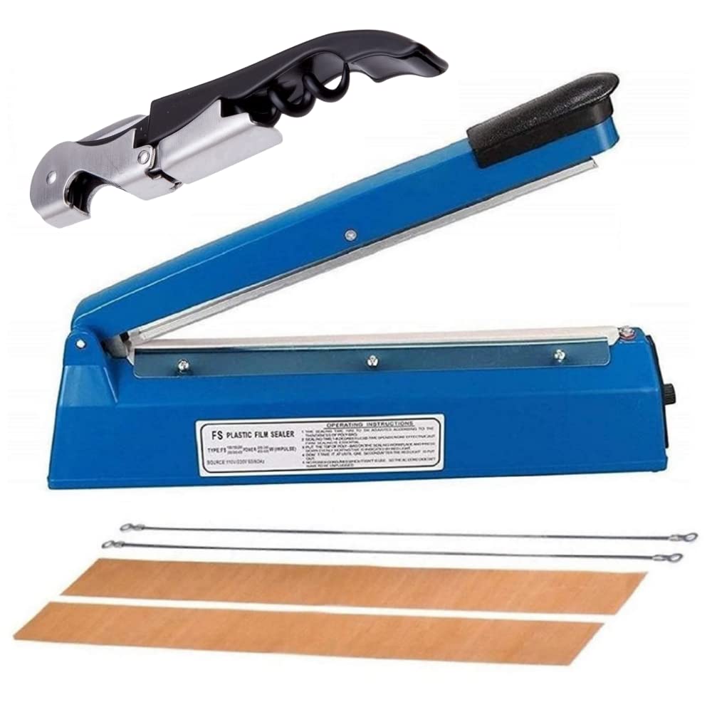 3D Cloud Sealing Machine Packing Machines Plastic Bag Sealing Machine Sealing Machine for Plastic Packaging Heat Sealing Machine Heat Sealer Sealing Machine 12 Inch with Bottle Opener