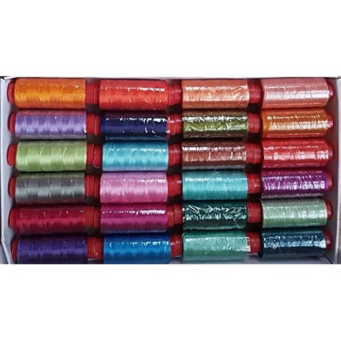25 Spools High Quality Embroidery Threads Cover