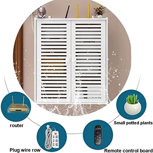 Étagère de Rangement pour Box Internet et Décodeur TV Suspendu - 4
