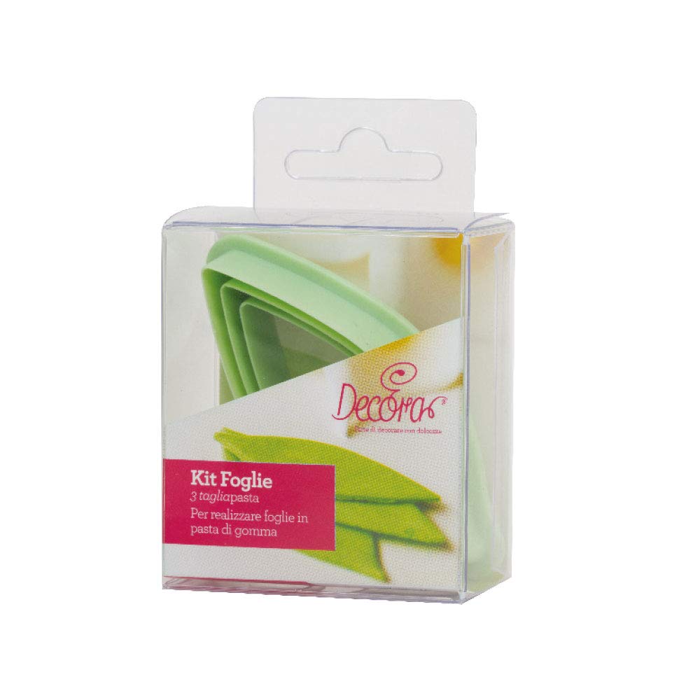 DECORA Cutters Long Leaf Kit, Purple, 7 x 6 x 3.5 cm