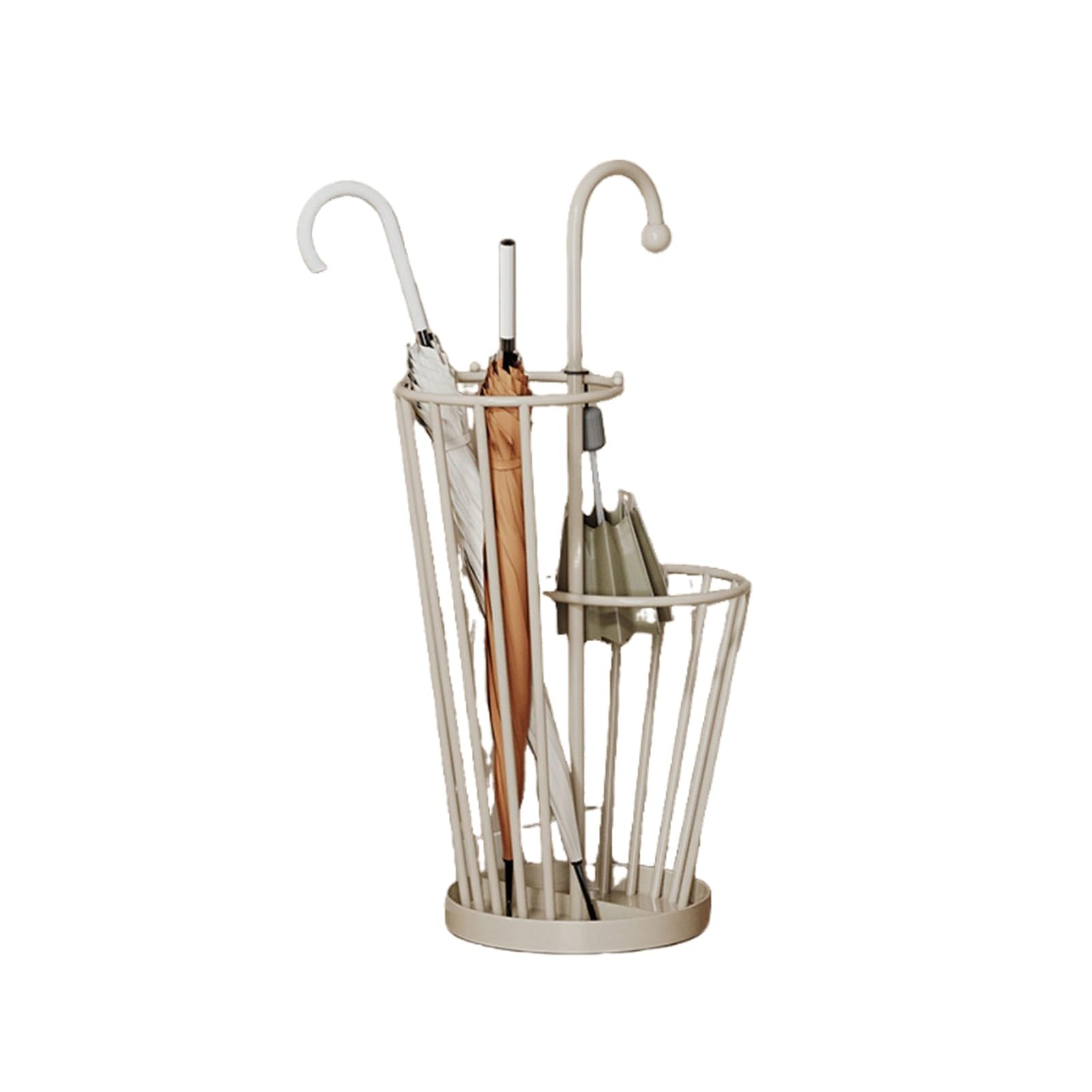 WXPGFEQ Freestanding Umbrella Stand Rack with Hook, Partitioned Storage for Office, Hotel, Hallway Entryway