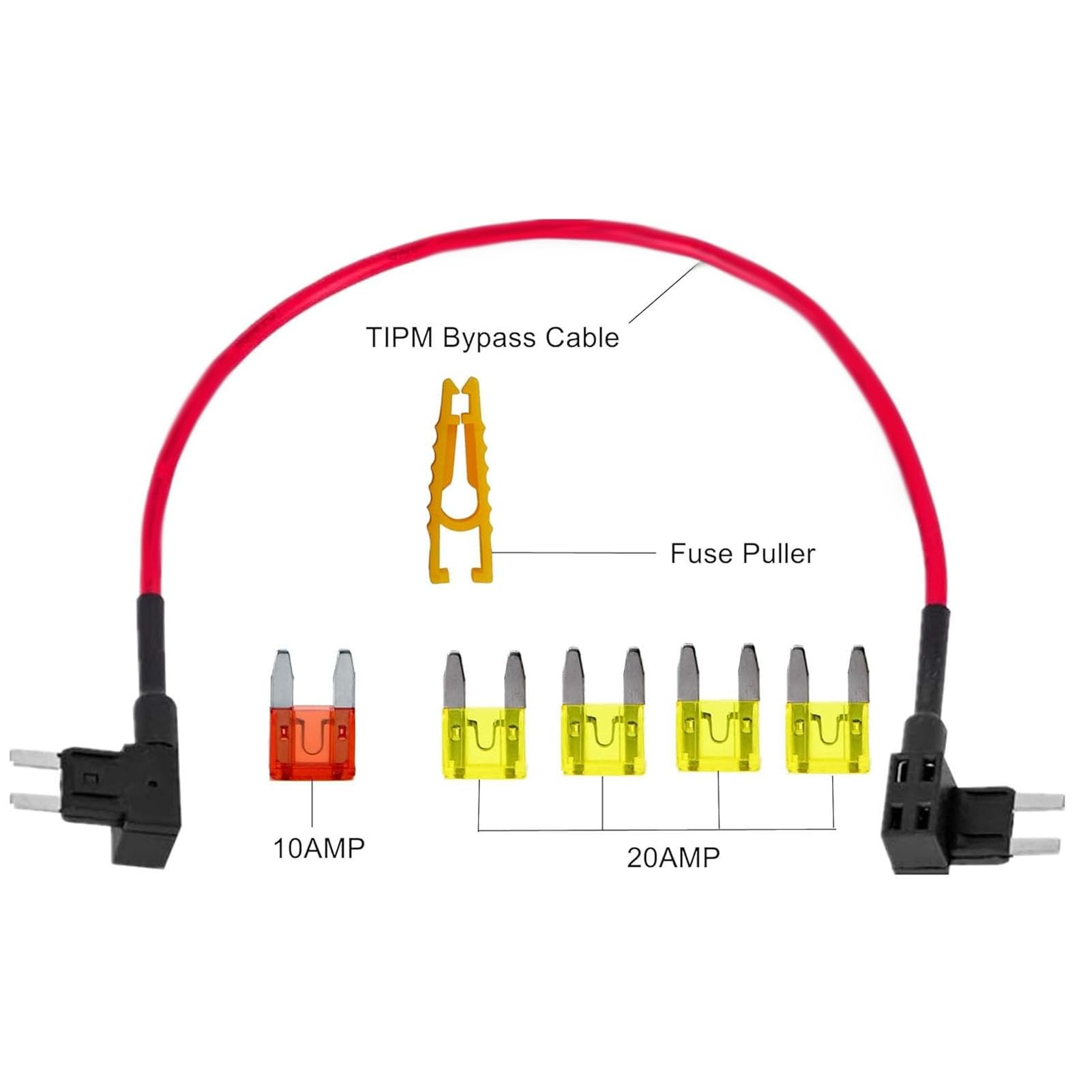 TIPM Bypass Cable Adapter Holder Comprehensive Set Repair Fuel Pump Relay Accessories