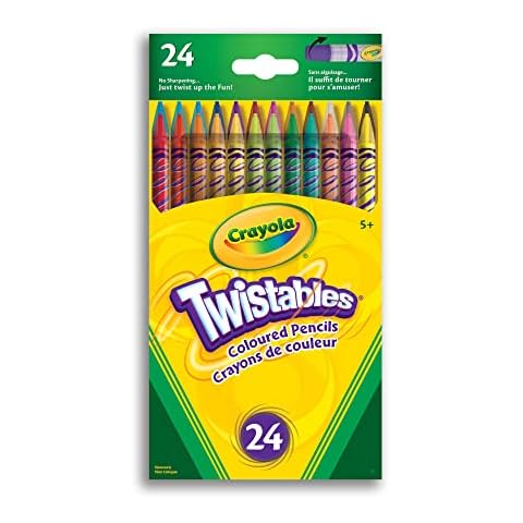 Crayola 24 Twistables Pencils for Kids Cover