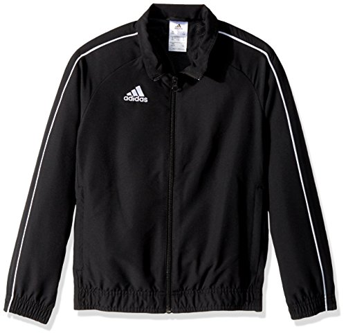 soccer easter basket - adidas Juniors' Core 18 Soccer Presentation Jacket, Black/White, X-Large