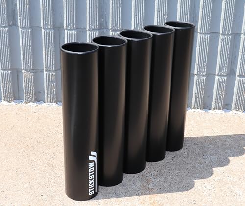 Wall Mounted Hockey Stick Holder for Broomball Lacrosse Bandy and beyond