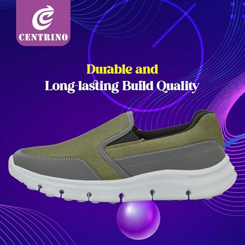 Image of Centrino Men's Sports Shoes | Shoes for Man Stylish | Lightweight Breathable Running Shoes | Cushioned Insole | Comfortable Mesh Walking & Workout Sneakers for Men | Mens Sports Shoes Casual (9229)