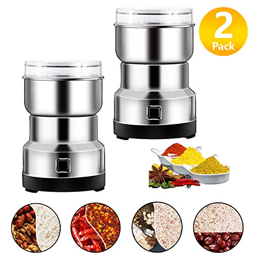 Multifunction Smash Machine,Electric Mill Spice Herb Grinding Machine Tool,Household Coffee Bean Milling Smash Machine,Electric Cereals Grain Seasonings Spices Milling Machine Grinder for Daily Use.