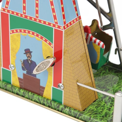 Brinquedo de Corda Gigante Com Música, Decoração e Coleção, Brinquedo de Relógio retrô para Bar Domé