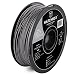 HATCHBOX ABS 3D Printer Filament, Dimensional Accuracy +/- 0.03 mm, 1 kg Spool, 1.75 mm, Silver