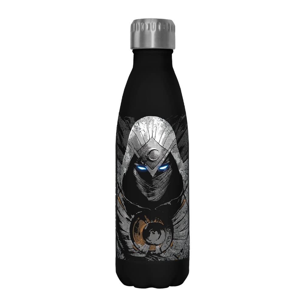 Marvel MKnight Torso Black Edelstahl-Wasserflasche, 482 ml, Schwarz