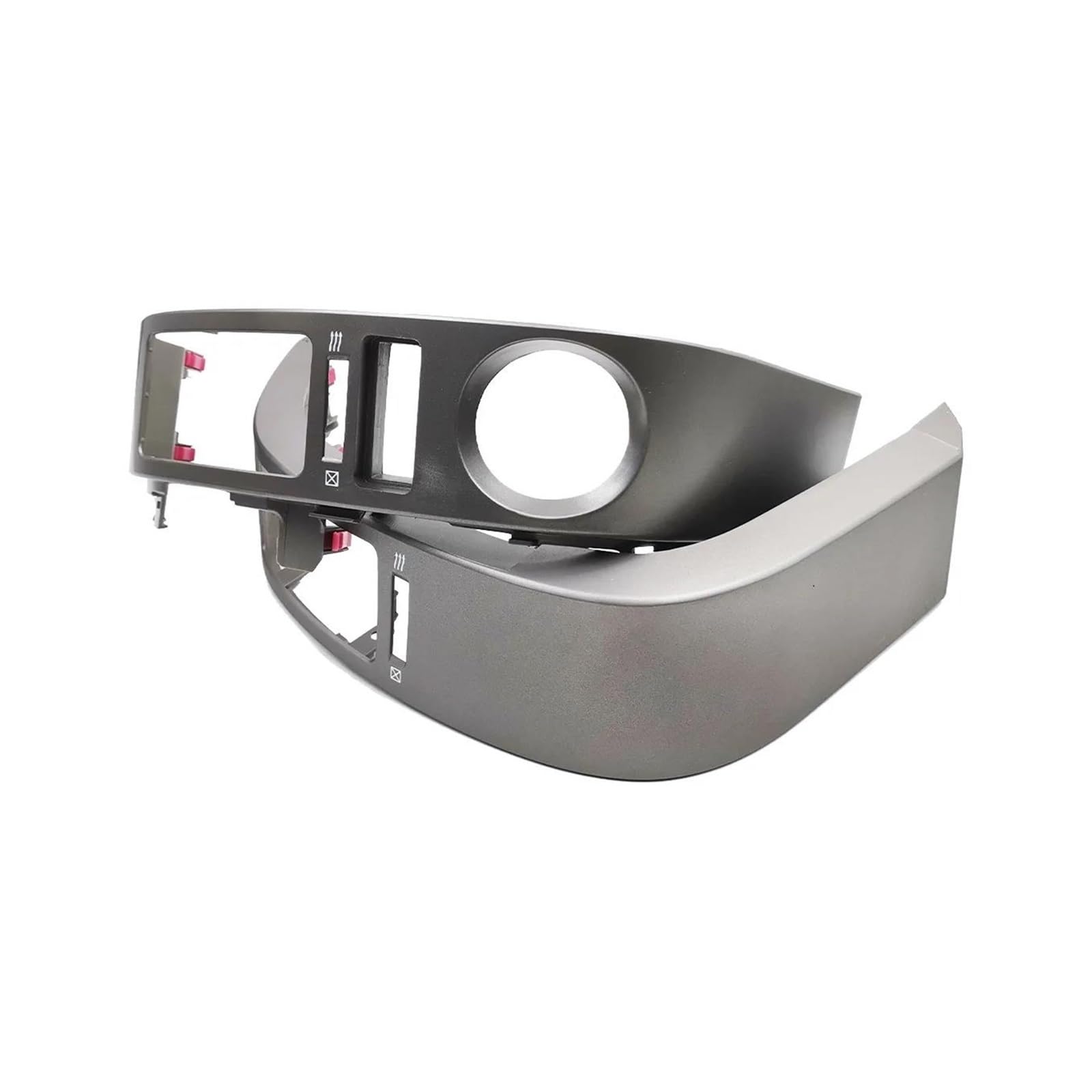 Copertura Bocchetta Aria Cruscotto Interno Centrale Auto Non Si Danneggia Facilmente Accessori Lunghi Pannello Aria Per Toyota Per Prius 2004-2009 Uscita aria condizionata Auto(C)