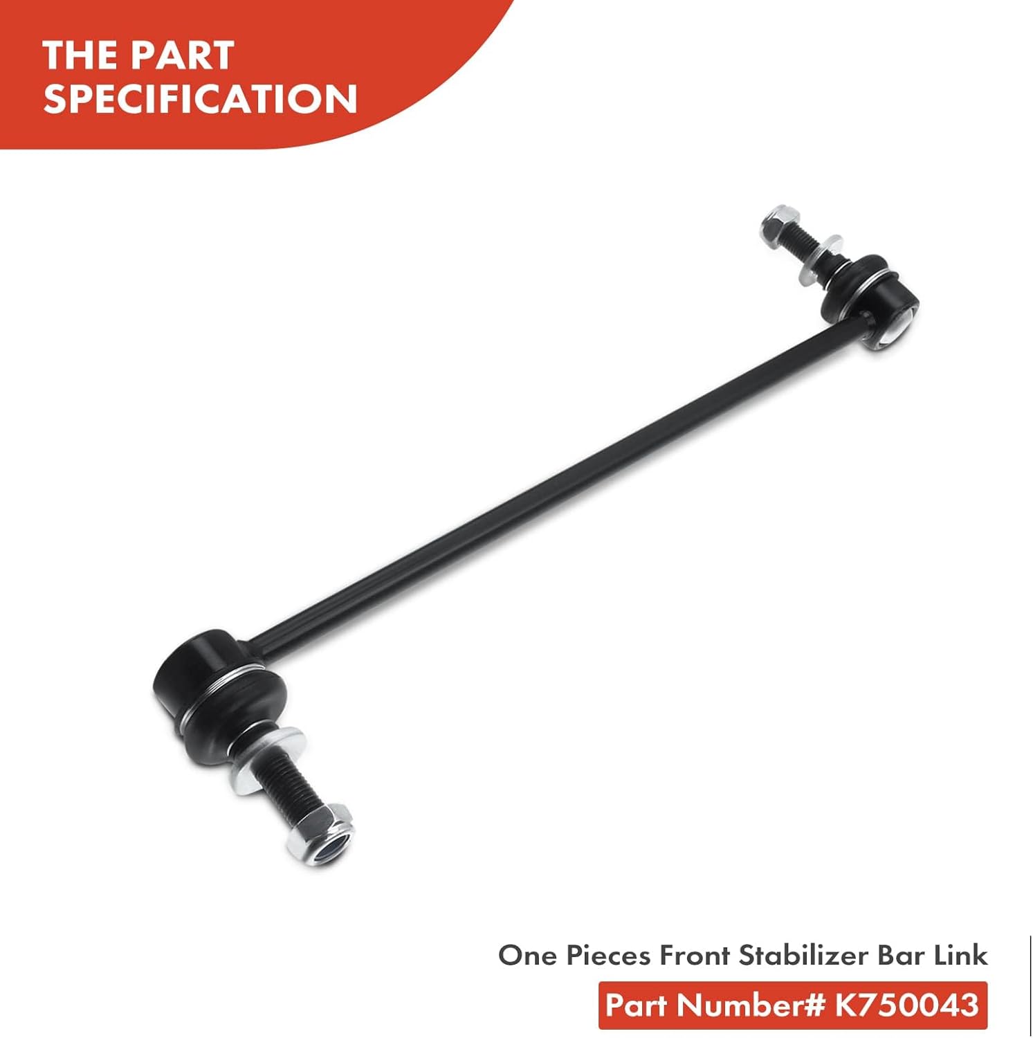 A-Premium 4Pcs Front Suspension Kit, Lower Control Arm, Sway Bar Link, Compatible with Toyota RAV4 2006-2018, Lexus NX200t 2015-2017, NX300 2018-2019, NX300h 2015-2019