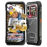 Blackview XPLORE X1 5G Outdoor Handy Ohne Vertrag, 108MP+50MP+20MP Nachtsicht, 6.78' 2.4K/120Hz Gemini AI Outdoor Smartphone, 10000mAh-Android Baustellenhandy, 36GB+256GB/2TB, IP69K/NFC/700 Nits/18mm